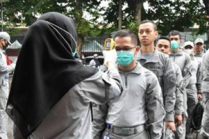 Cegah Covid-19, Bakamla RI Lakukan Desinfektan Personel 